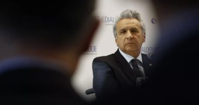 Fiscalía ecuatoriana acusará al expresidente Lenín Moreno de corrupción