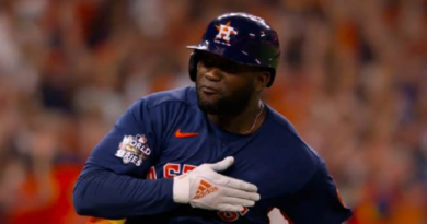 Los Astros de Houston comenzaron su pretemporada sin el jardinero izquierdo Yordan Álvarez
