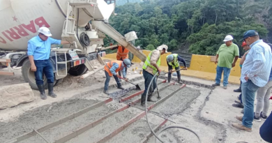 Rehabilitan puente Los Caracoles en la vía que conecta El Vigía con Mérida