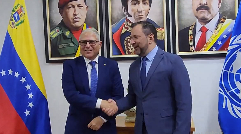 Canciller Yván Gil promueve trabajo conjunto con OPS en Venezuela