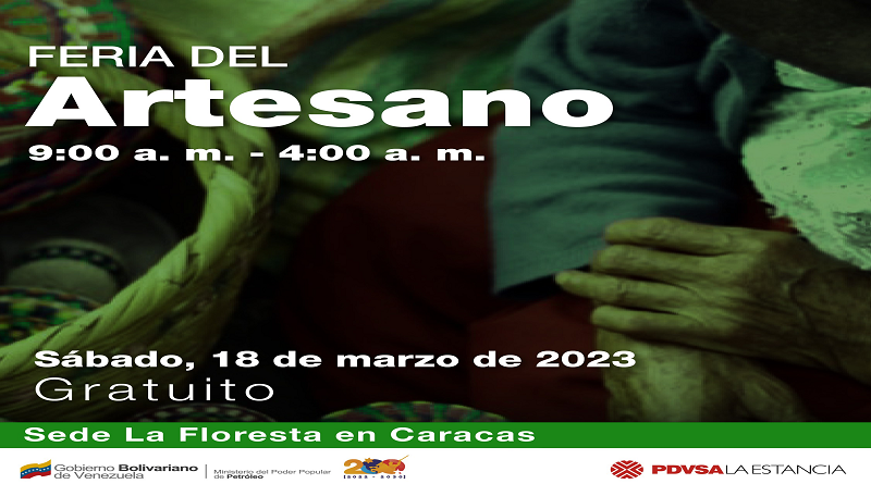 PDVSA La Estancia desarrolla Feria de Artesanos en Caracas