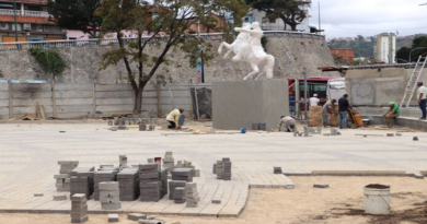 Monumento del Libertador Simón Bolívar es erigido en Petare