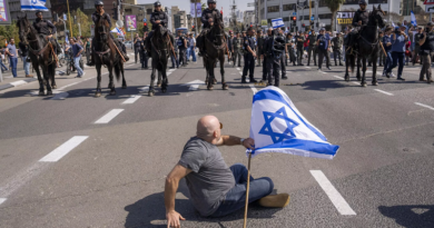 Protestas en Israel contra el Gobierno de Netanyahu se tornan violentas