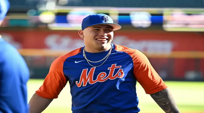 Receptor Francisco Álvarez emocionado por volver con Mets