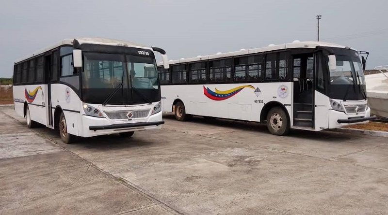 Recuperan autobuses para el traslado de la población penitenciaria de Carabobo