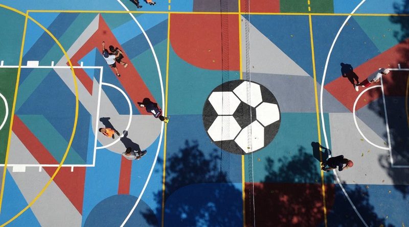 Rehabilitan cancha de usos múltiples en Caricuao