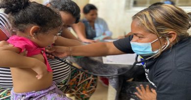 Realizan jornada de salud para favorecer a 200 familias en el estado Bolívar