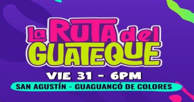 Ruta del Guateque llegará a la parroquia San Agustín este viernes