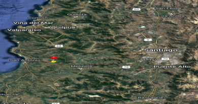 Sismo de magnitud 5,7 sacude el noroeste de Valparaíso Chile
