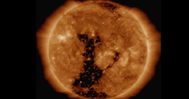 Detectan agujero gigante en el Sol que podría provocar olas de calor