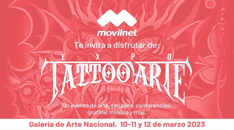 FLYER MOVILNET STAND TATTOARTE