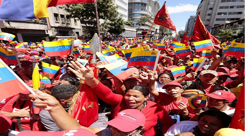Venezuela se moviliza en apoyo a las investigaciones anticorrupción que desarrolla el mandatario nacional.
