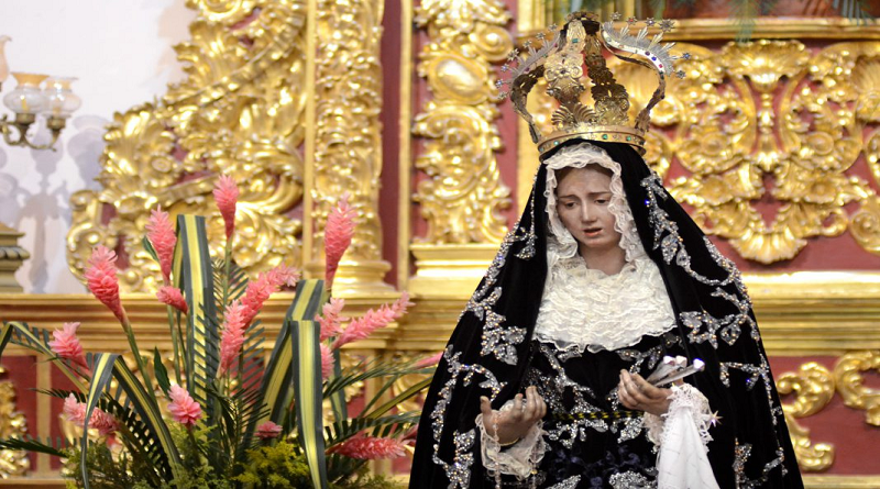 Virgen del Socorro fue trasladada a la parroquia Santa Rosalía de Caracas