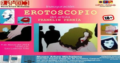 "Erotoscopio" de Franklin Pernía llega al Museo Arturo Michelena