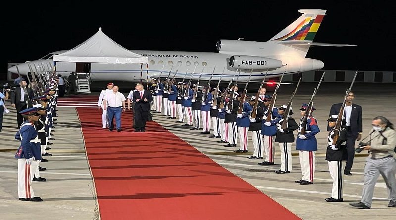 Presidente de Bolivia: Esta tierra amiga siempre ha mostrado una solidaridad con los pueblos