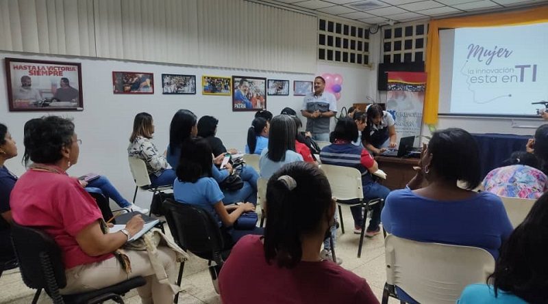 Fundacite Aragua dictó taller sobre la nueva plataforma Mujer la Innovación Está en Ti
