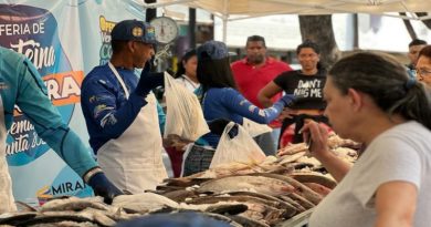 Comenzó feria Venezuela Come Pescado en Chacao