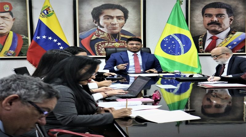 Evalúan plan de trabajo binacional entre Brasil y Venezuela