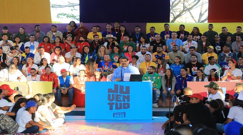 Maduro en Congreso Nacional de la Juventud