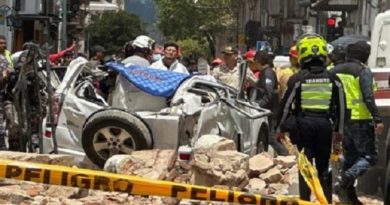 Gobierno nacional expresa solidaridad con el pueblo de Ecuador tras sismo registrado este sábado