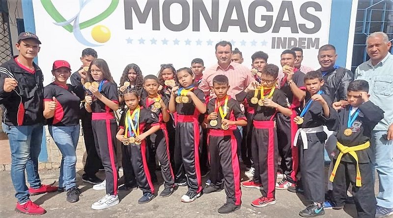Monagas logra 28 medallas en chequeo nacional Wako Venezuela Copa "Cheo" Villegas