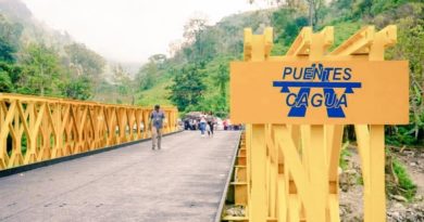 Rehabilitan puente que comunica el sector Santa Apolonia con la troncal 001 en Mérida