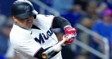 Avisaíl García despachó su primer jonrón de la temporada en triunfo de los Marlins