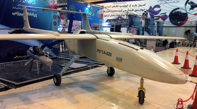 Irán presenta nuevo dron con capacidad para interrumpir comunicación enemiga