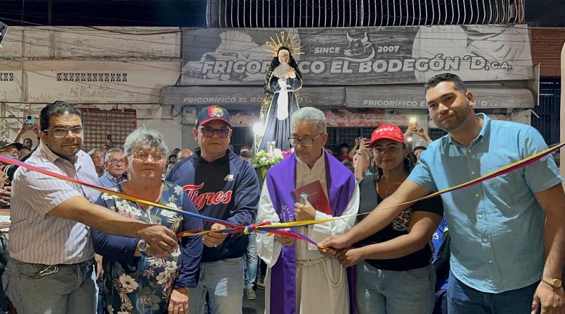 Reinauguradas sedes de sociedades religiosas Jesús Crucificado y Sagrado Sepulcro en Cagua