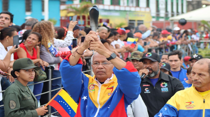 Inicia recorrido de la Antorcha de los V Juegos ALBA 2023