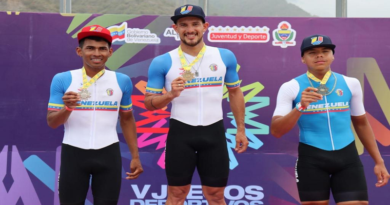 Ciclista Edwin Torres gana primera medalla para Venezuela en Juegos del ALBA