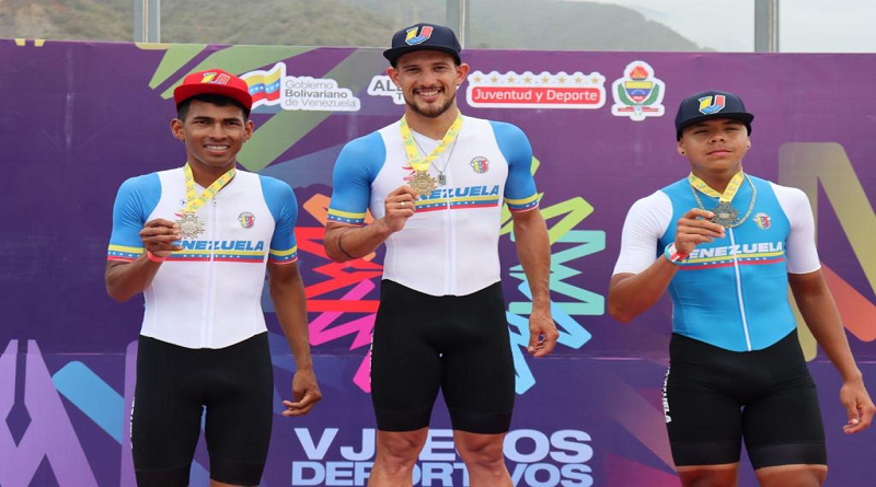 Ciclista Edwin Torres gana primera medalla para Venezuela en Juegos del ALBA