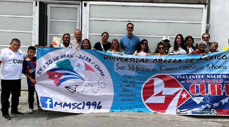 XXVII Encuentro Nacional de Solidaridad con Cuba se realizará en México