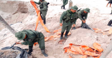 Desmantelan sistema de explotación ilegal de minería en Parque Nacional Yapacana