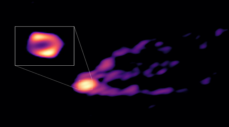 Telescopio virtual del tamaño de la Tierra desentraña un misterio de agujeros negros