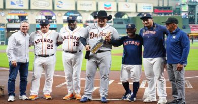 Astros de Houston realiza homenaje a Miguel Cabrera por su gran trayectoria en la MLB