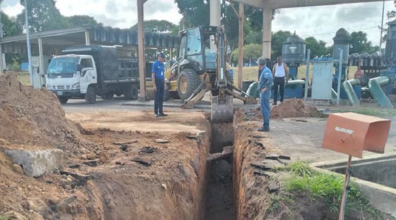 Labores de mantenimiento continúan en acueducto de Puerto Ordaz