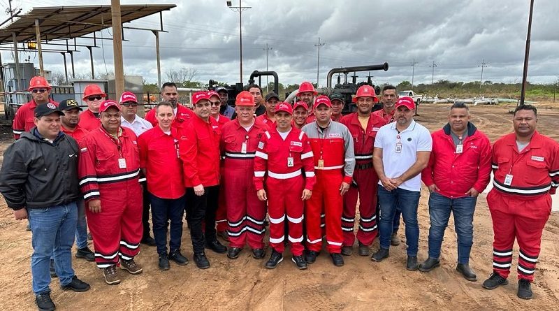 Inspeccionan producción de crudo pesado en la Faja Petrolífera del Orinoco Hugo Chávez
