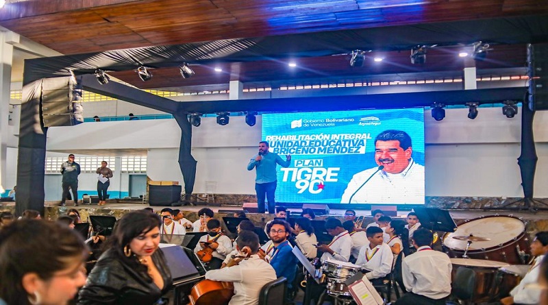 Reinauguran Liceo "Pedro Briceño Méndez" en Anzoátegui