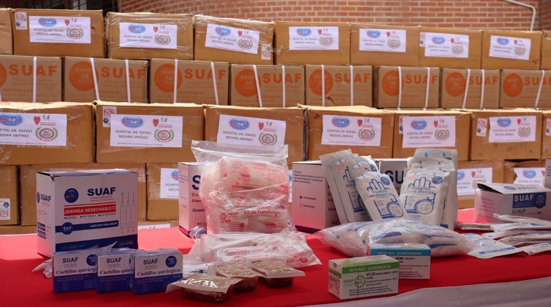 Entregan más 28 mil insumos médicos a hospitales en La Guaira