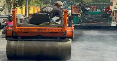 Escuadrón Caza Huecos coloca 100 toneladas de asfalto en avenida Trujillo de Caracas