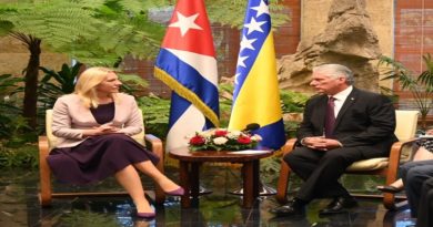 Cuba fortalece relaciones bilaterales con Bosnia y Herzegovina