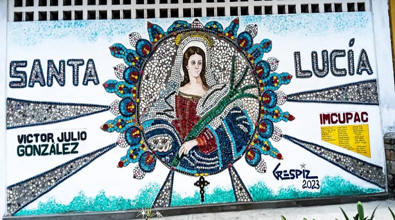 Inauguran el primer mural ecológico en Miranda