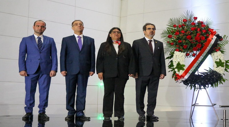 Embajador de Siria en Venezuela rinde tributo al Libertador Simón Bolívar en Caracas