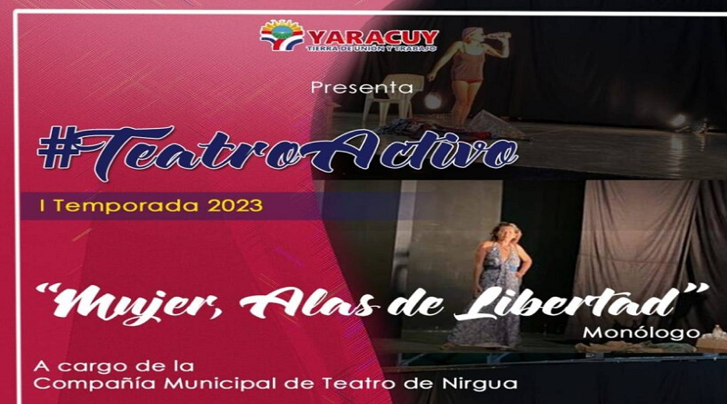 "Mujer, alas de libertad" se presentará este 13A en el teatro "Jacobo Ramírez" de Yaracuy