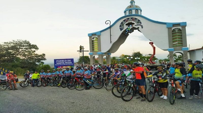 Cuarenta ciclistas del estado Guárico se suman a la Ruta de Peregrinación "Kilómetros de Fe"