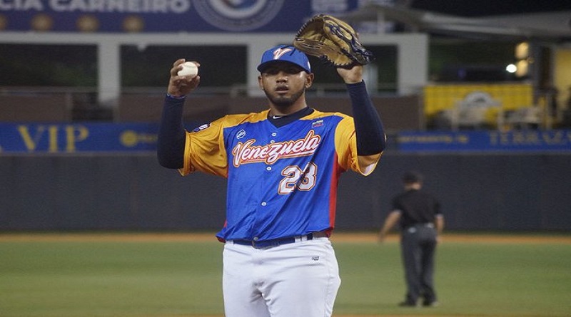 Team Béisbol Venezuela Azul logra victoria perfecta en Juegos del ALBA 2023