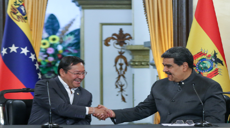 Venezuela y Bolivia firman 13 acuerdos de cooperación bilateral