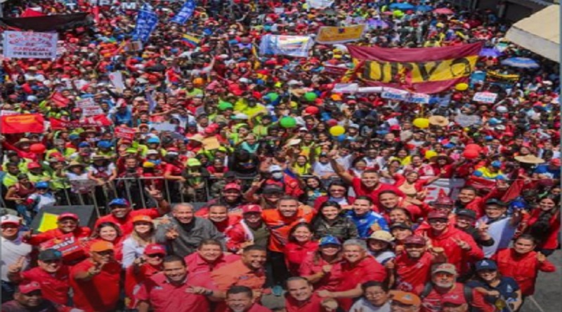 Pueblo de Anzoátegui ratifica compromiso y lealtad con el presidente Nicolás Maduro