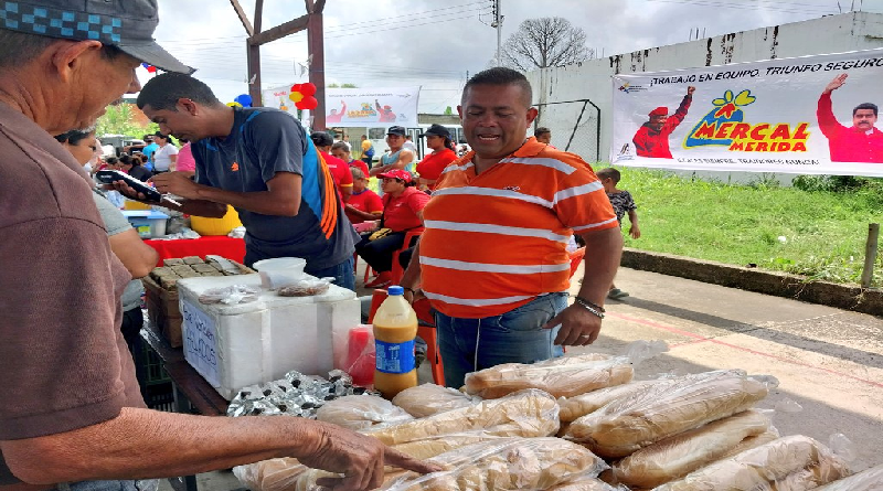 Favorecen a familias del estado Mérida con el expendio de verduras y hortalizas